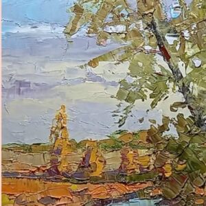 Study with a palette knife